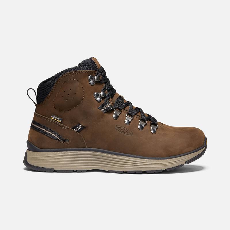 Keen Manchester WP 6" Soft Toe Arbeitsschuhe Herren DE-86215 Cascade Brown/Brindle - Keen Herrenschu